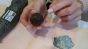 Шлифовка и полировка природного камня змеевика