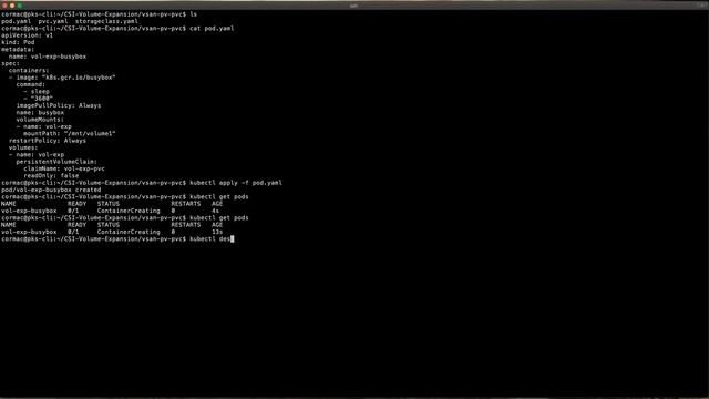 Online Volume Expansion in vSphere CSI version 2.2 and vSphere 7.0U2 смотреть онлайн