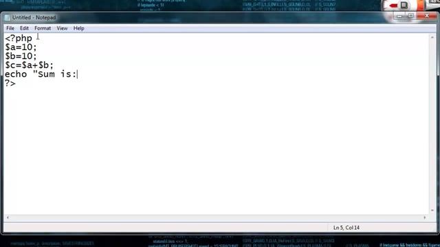 simple php script for programming beginners. смотреть онлайн