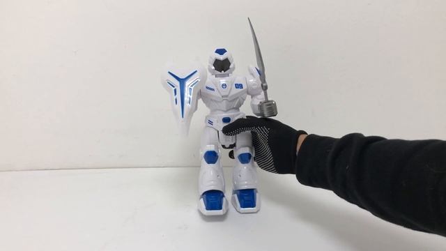 Робот на радиоуправлении, Робовоин страж Защитник, со светом и звуком смотреть онлайн