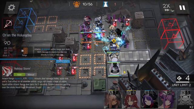 9-7 Challenge Mode | Low End Squad |【Arknights】 смотреть онлайн