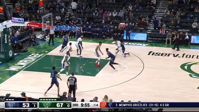 Ja Morant (33 PTS & 14 AST) VS Giannis (33 PTS & 15 REB) EPIC DUEL смотреть онлайн