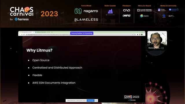 Testing Resiliency within and beyond Kubernetes - Ruturaj Kadikar, Infracloud | Chaos Carnival 2023 смотреть онлайн