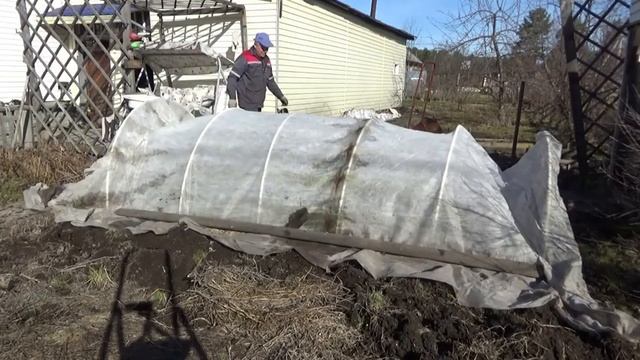 Парник-теплица из водопроводных труб ПВХчасть-2 более подробно