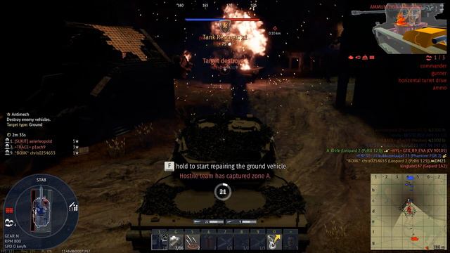 【War Thunder】🌟Gameplay × Girls und Panzer | Leopard 2A4 (PzBtl 123)｜German main battle tank (MBT) смотреть онлайн
