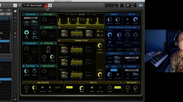 INSTANT DUBSTEP WOBBLE with Lazerbass in Reaktor 5.5 (Native Instruments Komplete 7)