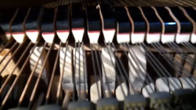 strange hammer movement on my baby grand piano yamaha gh-1 ?? смотреть онлайн
