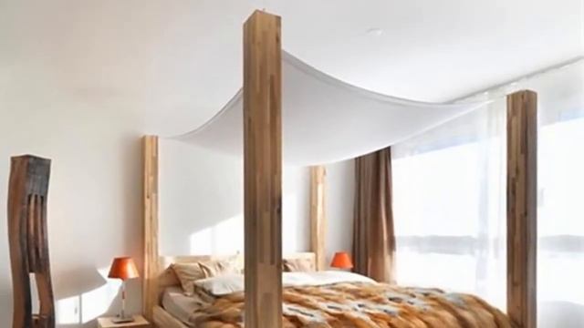 Кровать с балдахином романтика и комфорт для вашей спальни смотреть онлайн