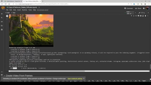 3D AI Video Tutorial Part 1 of 2:The Basics Stable Diffusion Deforum 0.7 смотреть онлайн