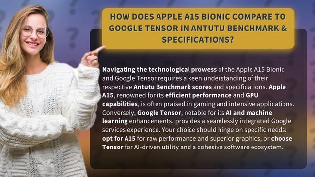 How Does Apple A15 Bionic Compare to Google Tensor in Antutu Benchmark & Specifications? смотреть онлайн