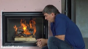Обзор горения топки ASTOV ПС 700. Тест режимов, открытый огонь. #KaminMaster#Astov#AstovПС700