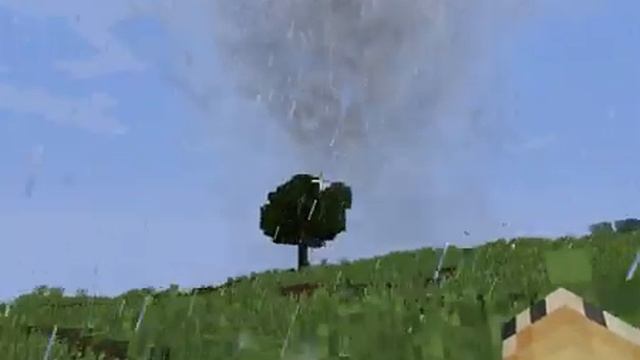 Мод на Торнадо Minecraft #мод на торнадо в майнкрафт смотреть онлайн