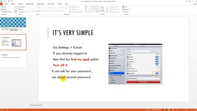 How to remove iCloud Account from Ipad смотреть онлайн