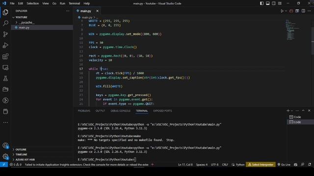 Delta time in pygame смотреть онлайн