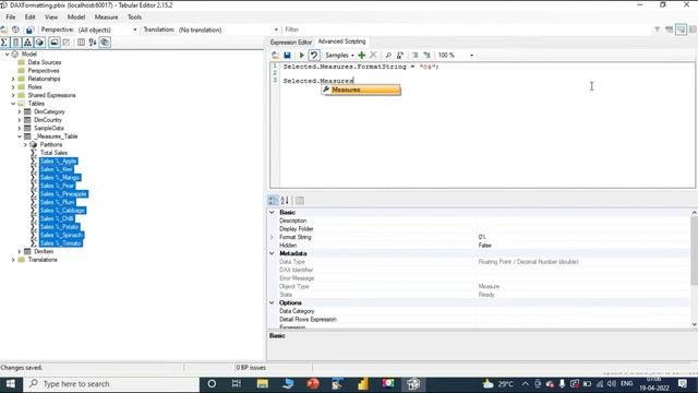 Power BI: DAX Measures Formatting Using Tabular Editor Advanced Scripting смотреть онлайн