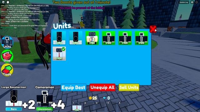 ✨НОВЫЙ СПОСОБ?ТРЕЙДА от UNCOMMON до MYTHIC в Toilet Tower Defense! РОБЛОКС! ROBLOX смотреть онлайн