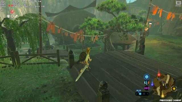 ZELDA Breath Of The Wild on PC - CEMU 1.8.0 - GTX 560 Ti Framerate смотреть онлайн