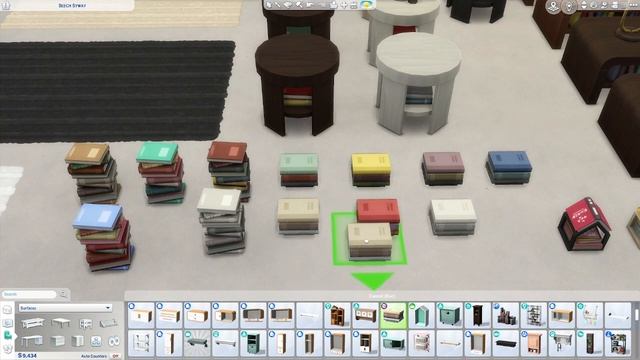 Reviewing the new BOOK NOOK kit ?| Sims 4 Kit Review смотреть онлайн