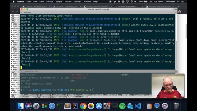 How to quickly run 100 Camels with Apache Camel, Quarkus and GraalVM смотреть онлайн