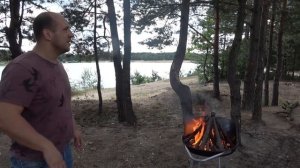 Лена СПАЛИЛА ШАШЛЫК. Толик ПРОУЧИЛ Лену. ПРИКЛЕИЛ СКОТЧЕМ к ГАМАКУ.