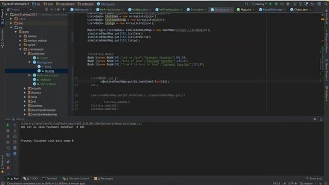 Java - session 10 (Java Hashing, sorting, Comparable and Comparators) смотреть онлайн