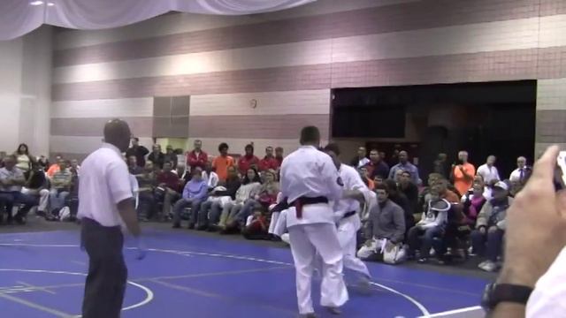 Kyokushin Karate IFK tournament Rochester NY 2011-- Yordan Petrov's fight смотреть онлайн