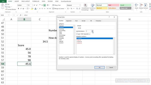 How To Use Number Formatting Dialog Box-Module 2-Lesson 2 смотреть онлайн