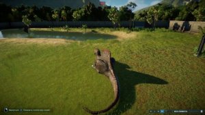 Jurassic World Evolution 2 бои динозавров-спинозавр VS гиганотозавр