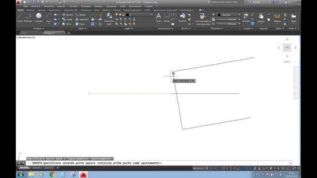 AleMaestro - Tutorial - AutoCAD - Lezione 4 - Comandi (Ruota & Specchio) смотреть онлайн
