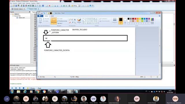 KEYBOARD INTERRUPT - INT 10H (PROTEUS) смотреть онлайн