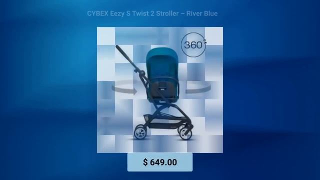 CYBEX Eezy S Twist 2 Stroller – River Blue смотреть онлайн
