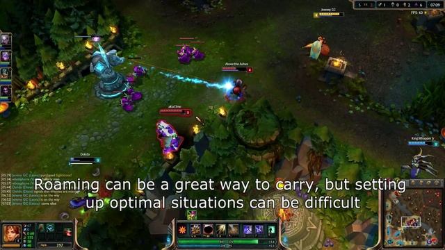 How to Roam as a Support: A Tip for Carrying Games | League of Legends LoL смотреть онлайн