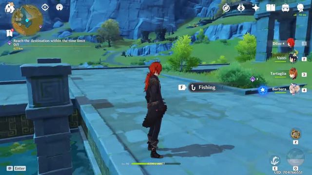 All 11 Fishing Spots Locations In Liyue map Genshin Impact 2 1 смотреть онлайн