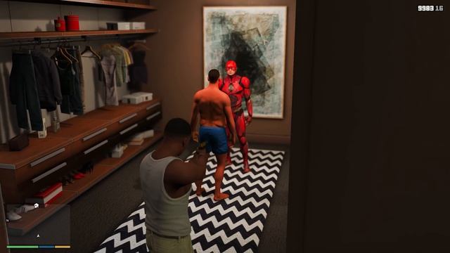Fusing SONIC & FLASH Into GOD Superhero (GTA 5 mods) смотреть онлайн