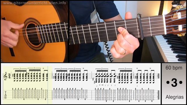 Alegrias Fragments (Manuel Granados) - Level 2, Nr. 3 - [Rasguedo Exercise] смотреть онлайн