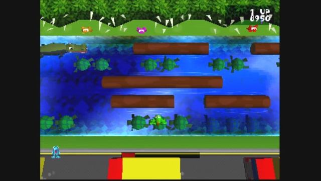 Frogger (1997) - Playstation 1 (PSX) (PS1 Gameplay) смотреть онлайн
