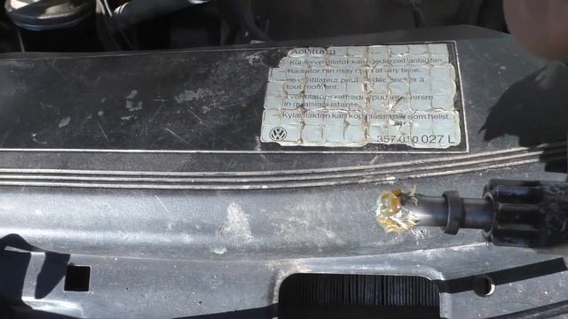 Снятие и установка стартера VW PASSAT B3 B4 смотреть онлайн