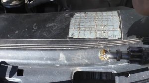 Снятие и установка стартера VW PASSAT B3 B4