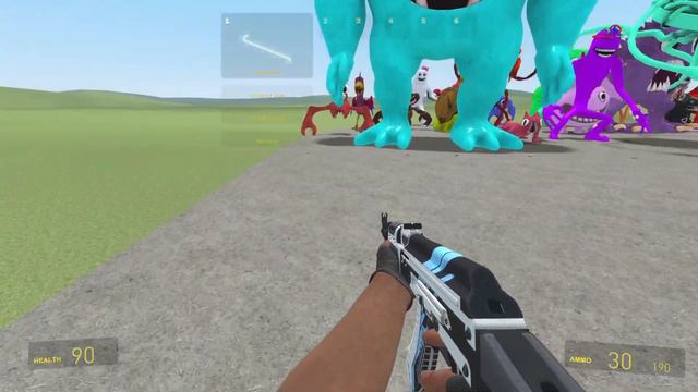 GARTEN OF BANBAN FAMILY VS POPPY PLAYTIME FAMILY In Garry's Mod! смотреть онлайн