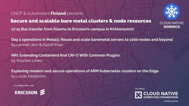 Secure and scalable bare metal clusters & node resources смотреть онлайн