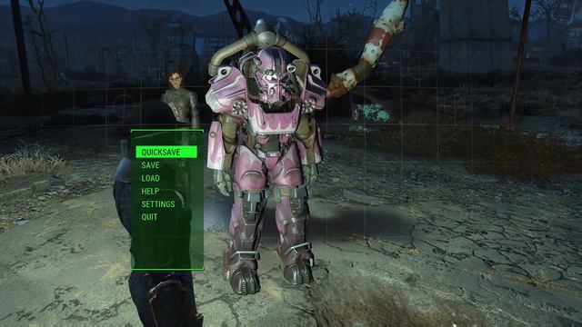 Pink BOS Power Armor - Fallout 4 смотреть онлайн