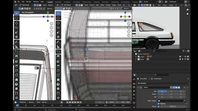 Toyota Sprinter Trueno AE86 (Takumi Fujiwara's Car In 