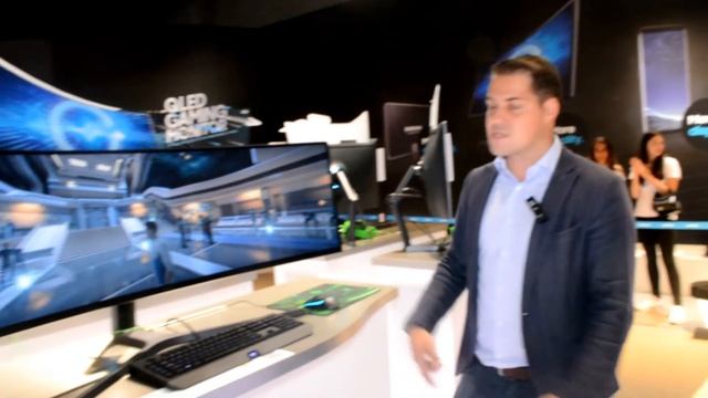 Gamescom 2017 Samsung zeit 49 Zoll Curved Flaggschiff-Monitor CHG90 смотреть онлайн