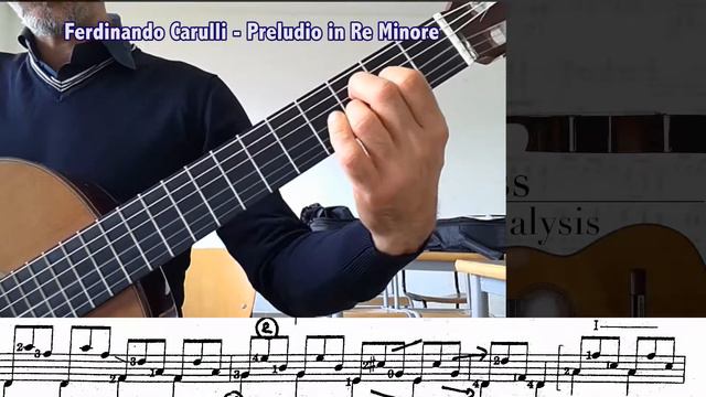 Ferdinando CARULLI - Prelude in D min ( VIDEO LESSON) смотреть онлайн