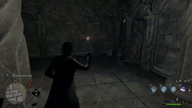 How to Unlock Crucio in Hogwarts Legacy - In The Shadow of the Study Quest смотреть онлайн