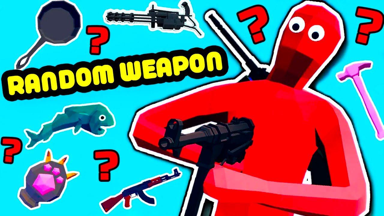 RANDOM WEAPON vs RANDOM WEAPON | TABS - Totally Accurate Battle Simulator смотреть онлайн