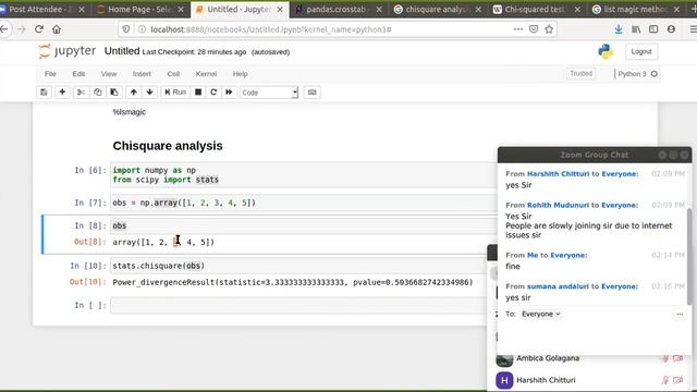 Chisquare Analysis in Python смотреть онлайн