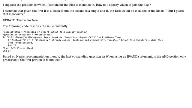Excel VBA MsgBox handling checking for existing file смотреть онлайн