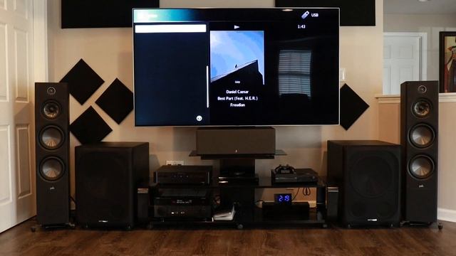 Polk Audio R700 2CH Stereo, Yamaha 2080, and Emotiva BasX A3 - Best Part смотреть онлайн