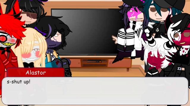 Fandoms react to hazbiz hotel pt3||leah glitch -0-||read description! смотреть онлайн